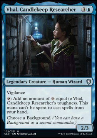 Vhal, Candlekeep Researcher [Commander Legends: Battle for Baldur's Gate] | L.A. Mood Comics and Games