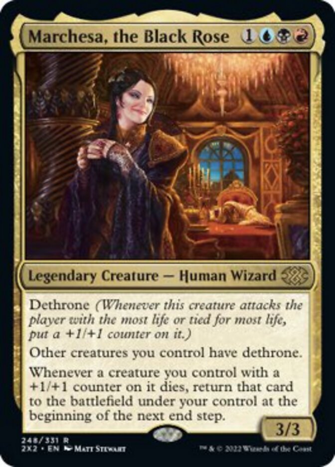 Marchesa, the Black Rose [Double Masters 2022] | L.A. Mood Comics and Games