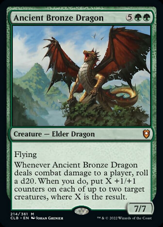 Ancient Bronze Dragon [Commander Legends: Battle for Baldur's Gate] | L.A. Mood Comics and Games