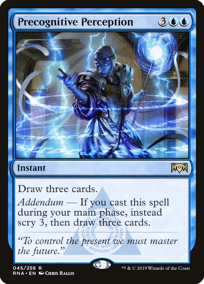 Precognitive Perception [Ravnica Allegiance] | L.A. Mood Comics and Games