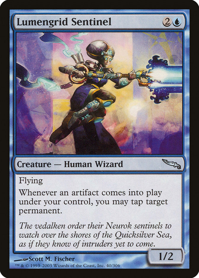 Lumengrid Sentinel [Mirrodin] | L.A. Mood Comics and Games