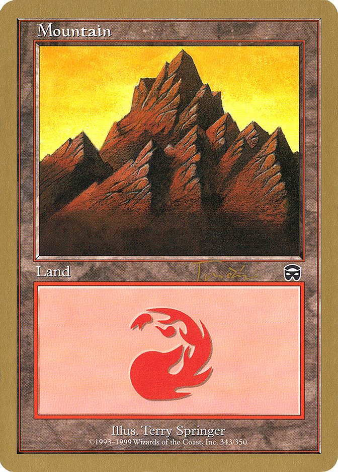 Mountain (jt343) (Jan Tomcani) (MMQ) [World Championship Decks 2001] | L.A. Mood Comics and Games