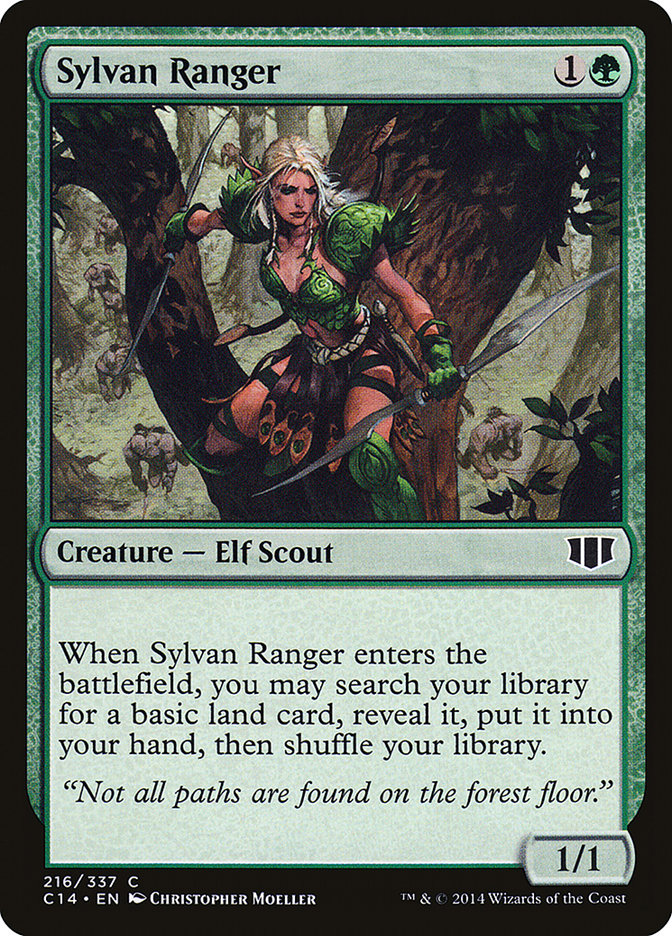 Sylvan Ranger [Commander 2014] | L.A. Mood Comics and Games