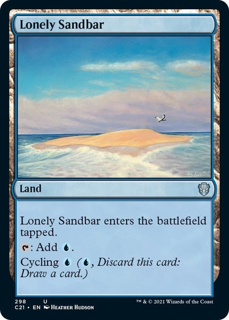 Lonely Sandbar [Commander 2021] | L.A. Mood Comics and Games
