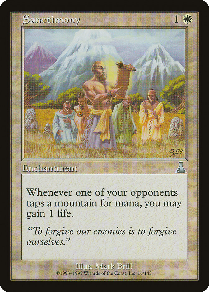 Sanctimony [Urza's Destiny] | L.A. Mood Comics and Games