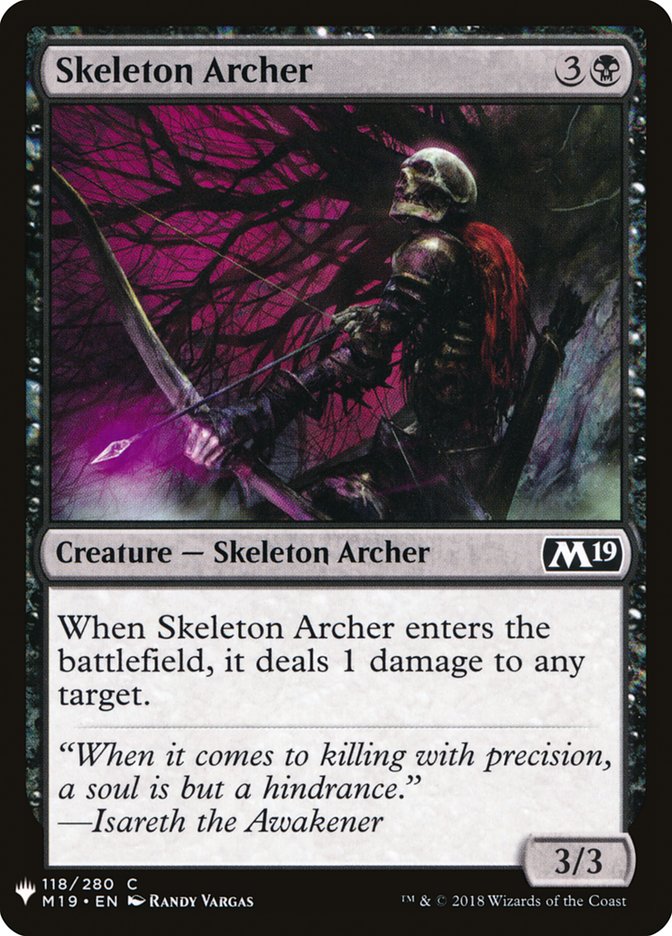 Skeleton Archer [Mystery Booster] | L.A. Mood Comics and Games