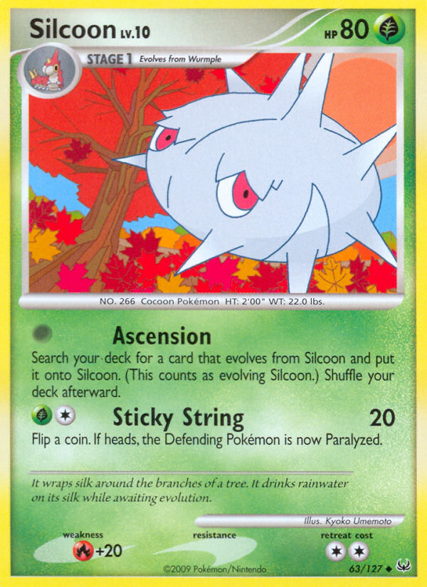 Silcoon (63/127) [Platinum: Base Set] | L.A. Mood Comics and Games