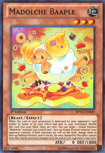 Madolche Baaple [BPW2-EN049] Super Rare | L.A. Mood Comics and Games