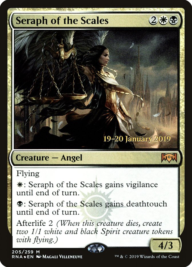 Seraph of the Scales [Ravnica Allegiance Prerelease Promos] | L.A. Mood Comics and Games