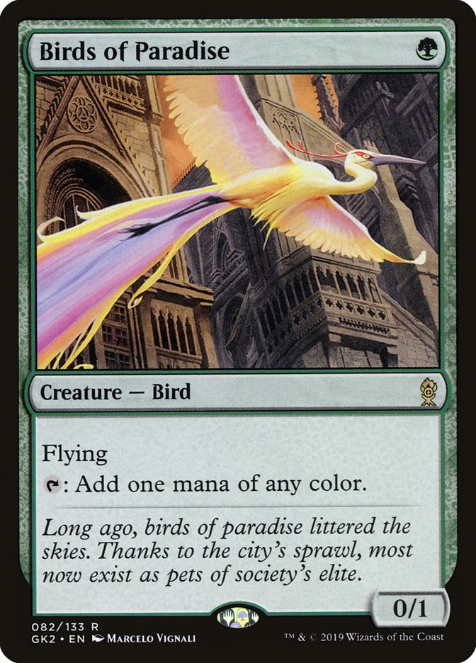 Birds of Paradise [Ravnica Allegiance Guild Kit] | L.A. Mood Comics and Games