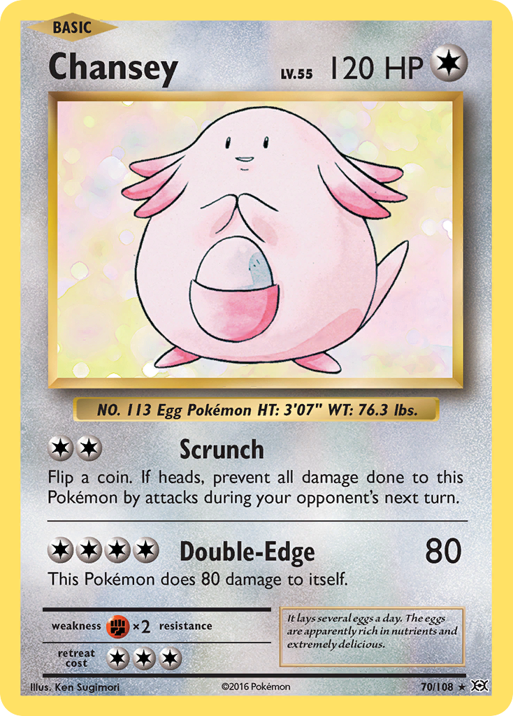 Chansey (70/108) [XY: Evolutions] | L.A. Mood Comics and Games
