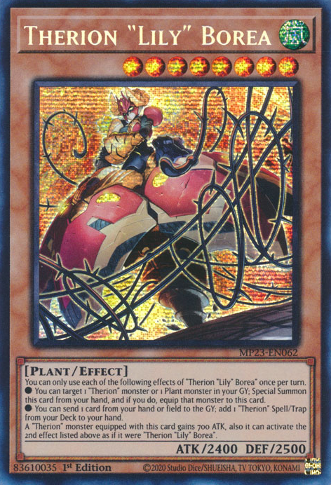 Therion "Lily" Borea [MP23-EN062] Prismatic Secret Rare | L.A. Mood Comics and Games