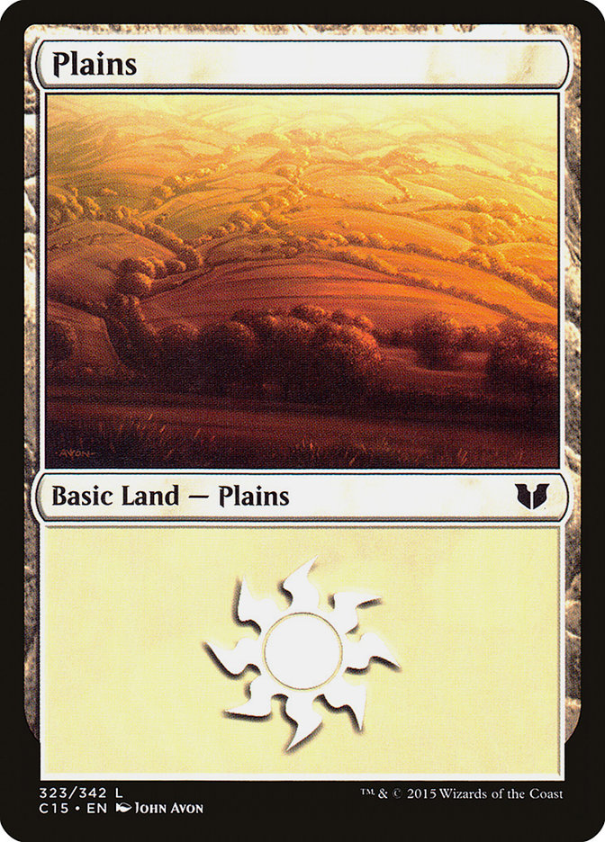 Plains (323) [Commander 2015] | L.A. Mood Comics and Games