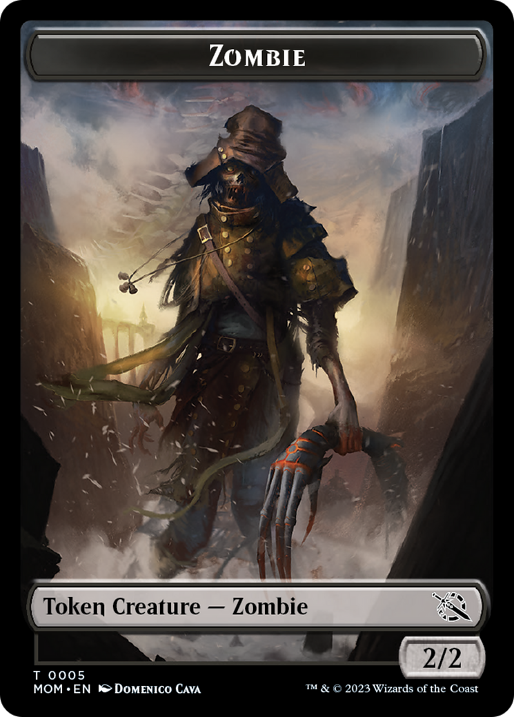 Zombie Token [March of the Machine Tokens] | L.A. Mood Comics and Games