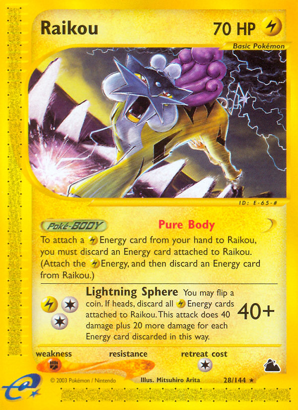 Raikou (28/144) [Skyridge] | L.A. Mood Comics and Games