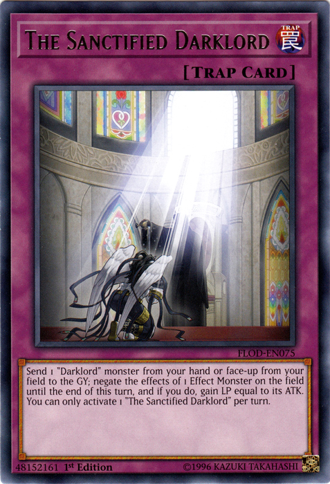 The Sanctified Darklord [FLOD-EN075] Rare | L.A. Mood Comics and Games