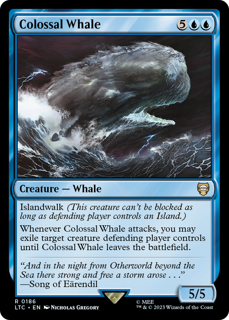 Colossal Whale [The Lord of the Rings: Tales of Middle-Earth Commander] | L.A. Mood Comics and Games