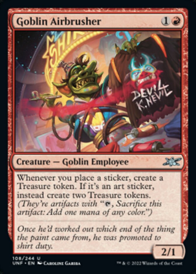 Goblin Airbrusher [Unfinity] | L.A. Mood Comics and Games
