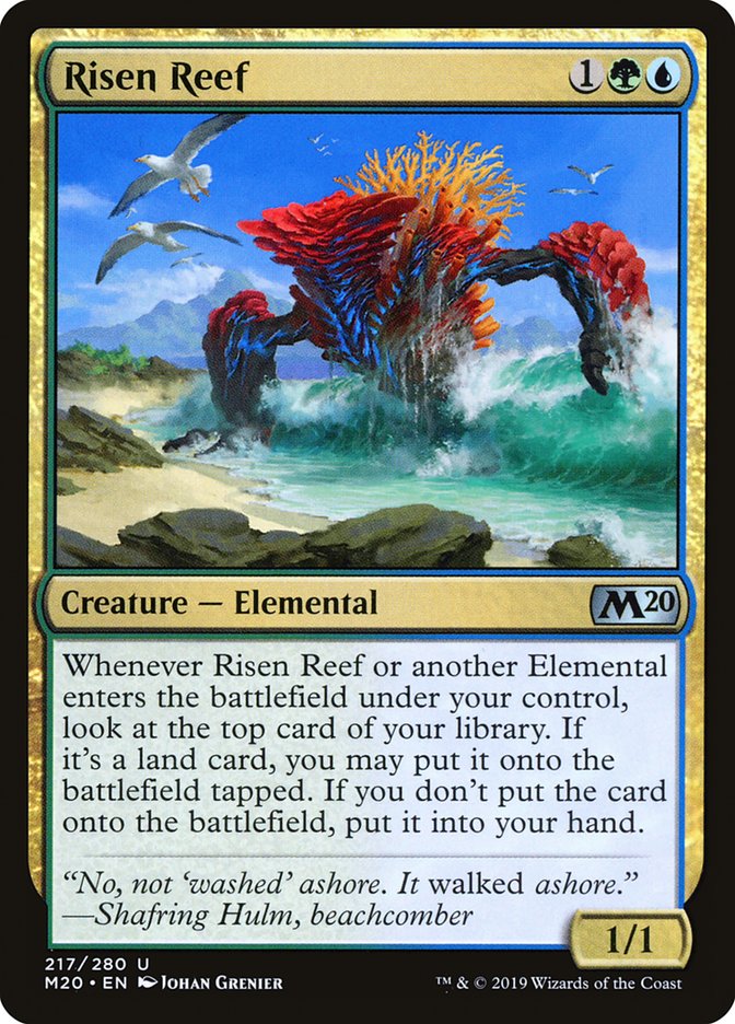 Risen Reef [Core Set 2020] | L.A. Mood Comics and Games