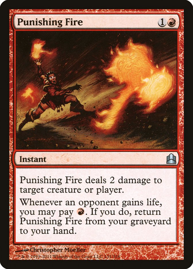 Punishing Fire [Commander 2011] | L.A. Mood Comics and Games