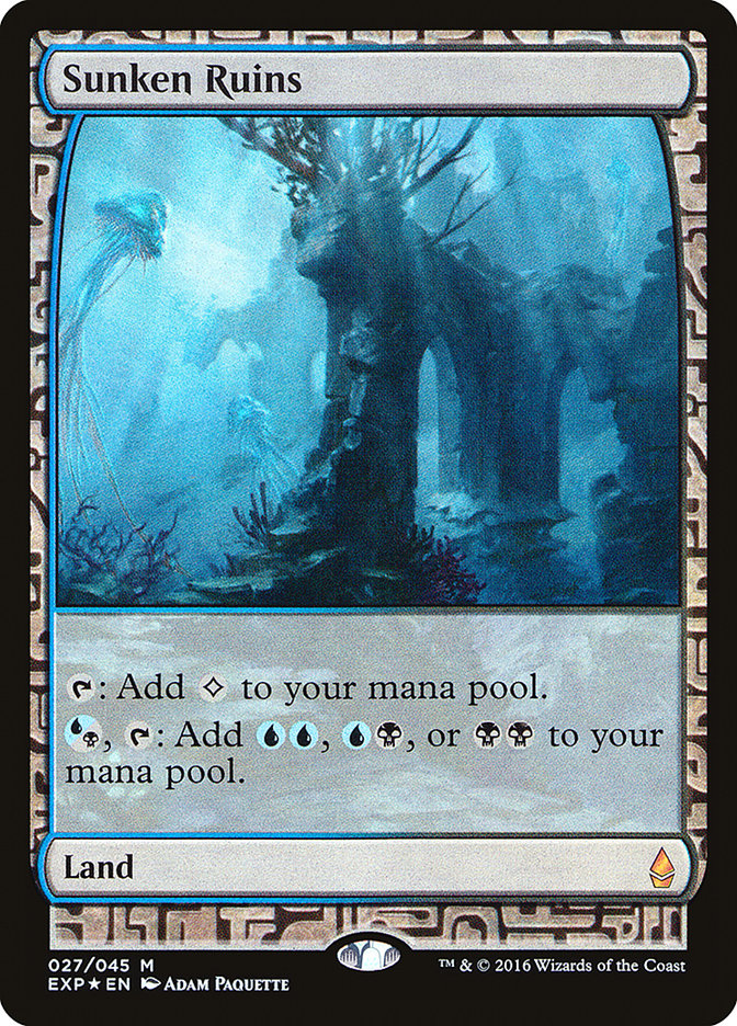 Sunken Ruins [Zendikar Expeditions] | L.A. Mood Comics and Games