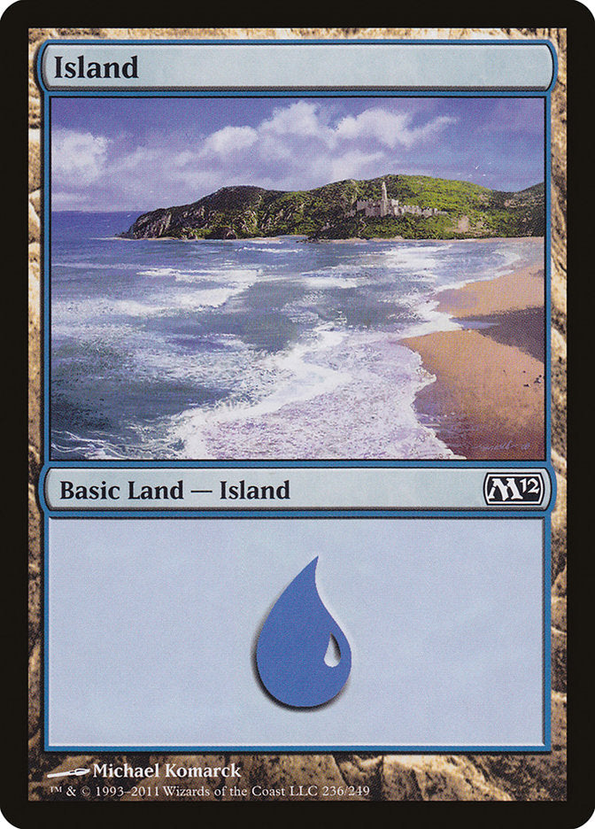 Island (236) [Magic 2012] | L.A. Mood Comics and Games