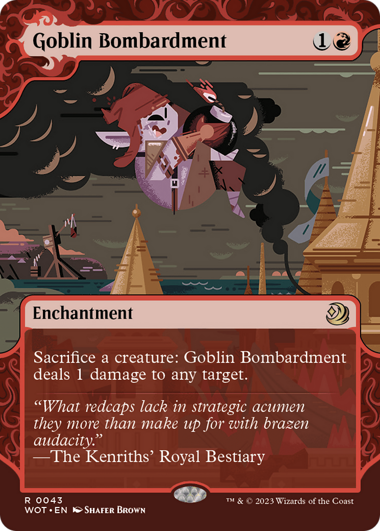 Goblin Bombardment [Wilds of Eldraine: Enchanting Tales] | L.A. Mood Comics and Games