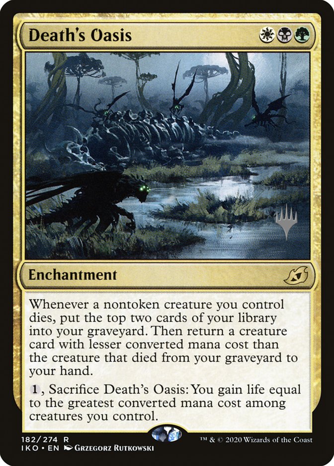 Death's Oasis (Promo Pack) [Ikoria: Lair of Behemoths Promos] | L.A. Mood Comics and Games