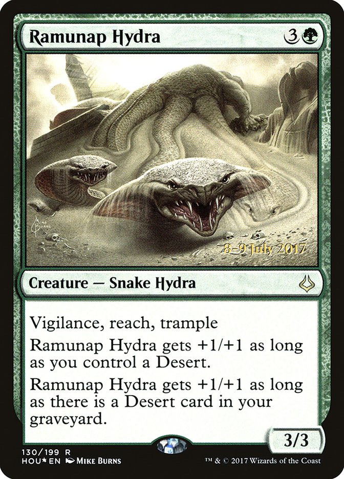 Ramunap Hydra [Hour of Devastation Prerelease Promos] | L.A. Mood Comics and Games