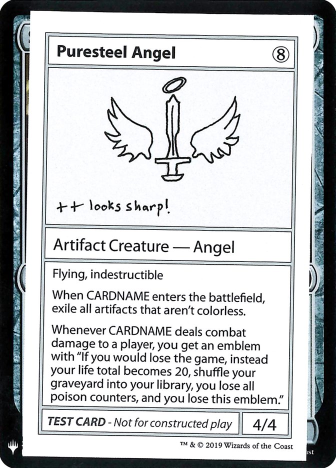 Puresteel Angel [Mystery Booster Playtest Cards] | L.A. Mood Comics and Games