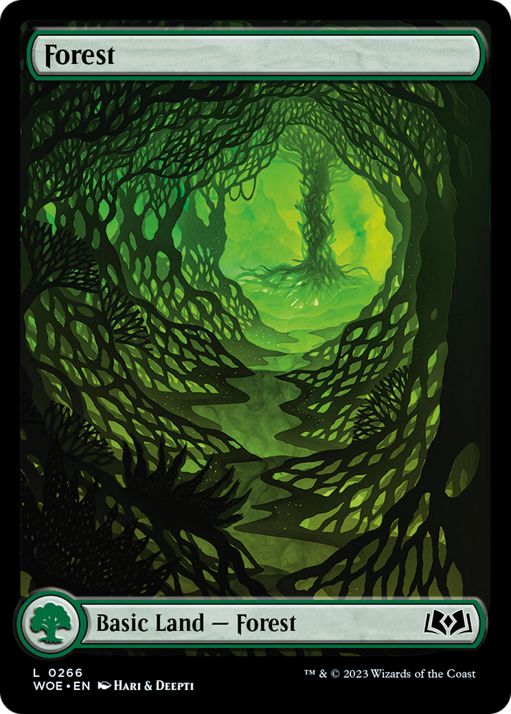 Forest (266) (Full-Art) [Wilds of Eldraine] | L.A. Mood Comics and Games