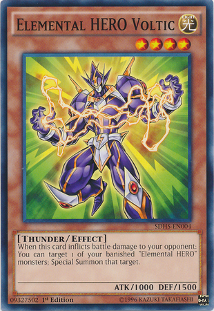 Elemental Hero Voltic [SDHS-EN004] Common | L.A. Mood Comics and Games