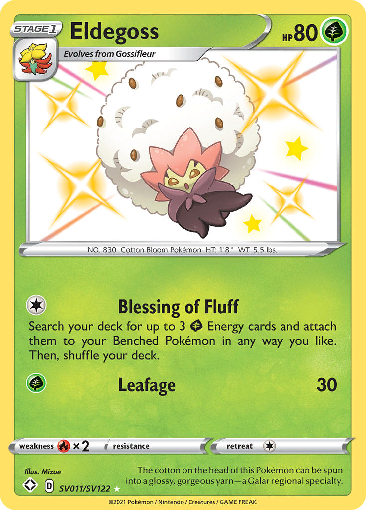 Eldegoss (SV011/SV122) [Sword & Shield: Shining Fates] | L.A. Mood Comics and Games