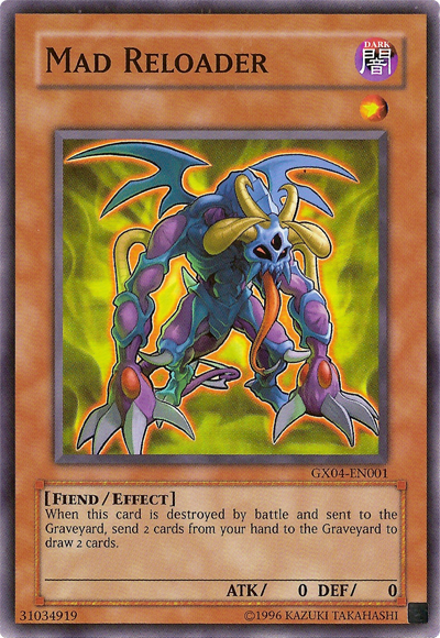 Mad Reloader (GX Tag Force 2) [GX04-EN001] Super Rare | L.A. Mood Comics and Games