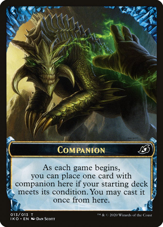 Companion [Ikoria: Lair of Behemoths Tokens] | L.A. Mood Comics and Games