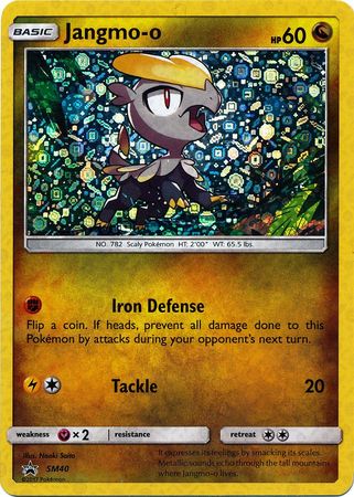 Jangmo o (SM40) (General Mills Promo) [Sun & Moon: Black Star Promos] | L.A. Mood Comics and Games