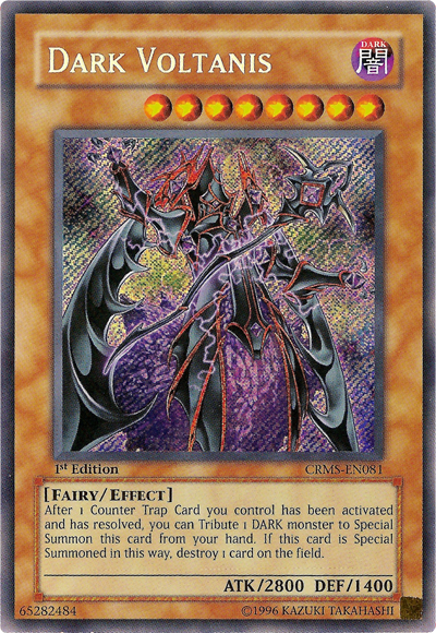 Dark Voltanis [CRMS-EN081] Secret Rare | L.A. Mood Comics and Games