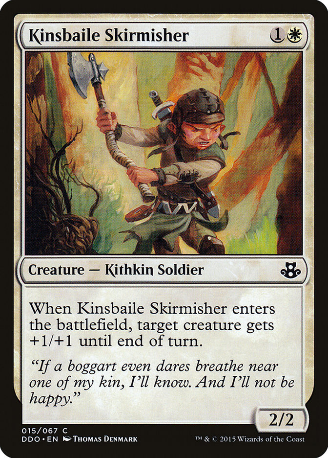 Kinsbaile Skirmisher [Duel Decks: Elspeth vs. Kiora] | L.A. Mood Comics and Games