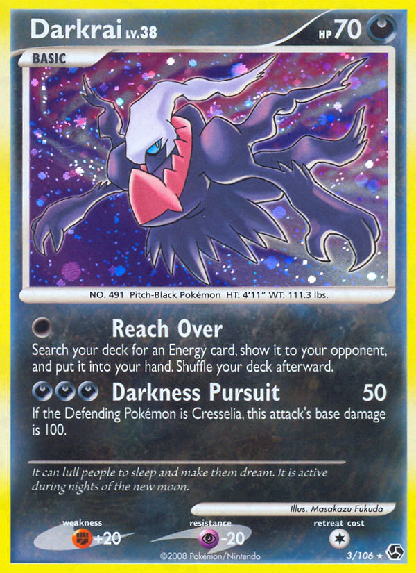 Darkrai (3/106) [Diamond & Pearl: Great Encounters] | L.A. Mood Comics and Games