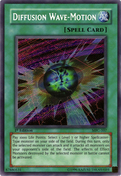 Diffusion Wave-Motion [MFC-107] Secret Rare | L.A. Mood Comics and Games