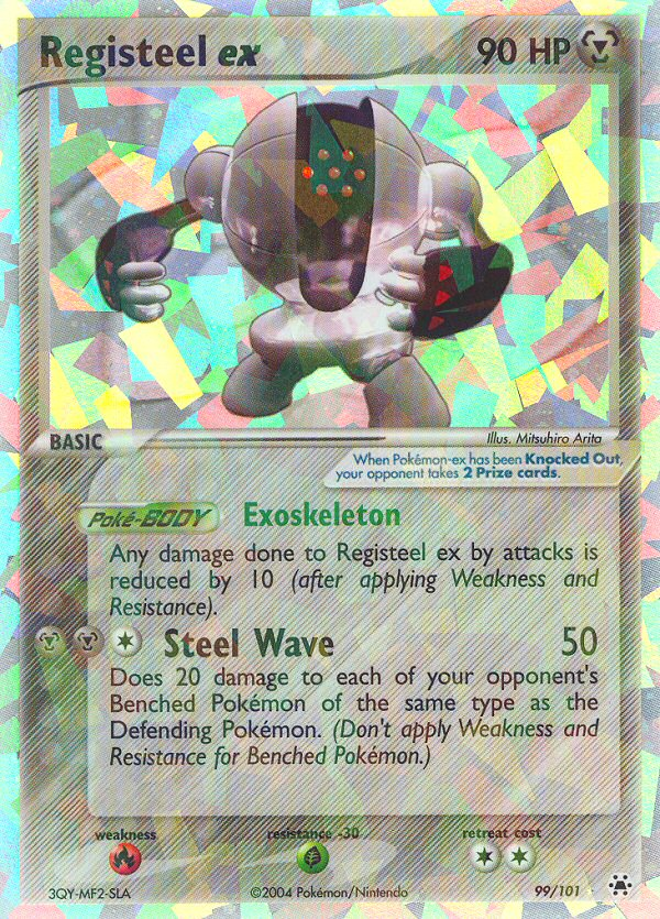 Registeel ex (99/101) [EX: Hidden Legends] | L.A. Mood Comics and Games