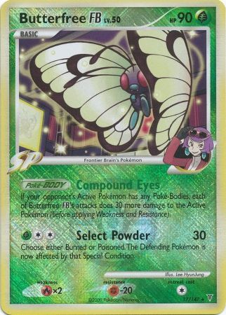 Butterfree FB LV.50 (17/147) (League Promo) [Platinum: Supreme Victors] | L.A. Mood Comics and Games