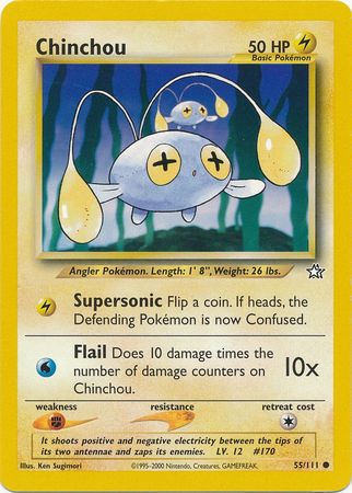 Chinchou (55/111) [Neo Genesis Unlimited] | L.A. Mood Comics and Games