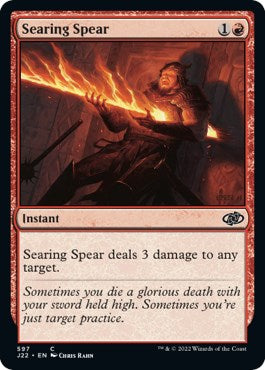 Searing Spear [Jumpstart 2022] | L.A. Mood Comics and Games