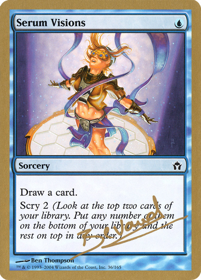 Serum Visions (Manuel Bevand) [World Championship Decks 2004] | L.A. Mood Comics and Games