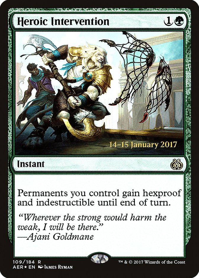 Heroic Intervention [Aether Revolt Prerelease Promos] | L.A. Mood Comics and Games