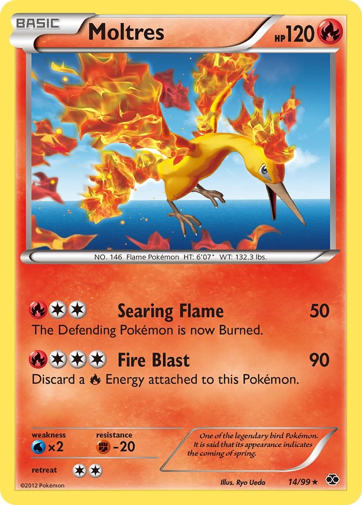 Moltres (14/99) (Blister Exclusive) [Black & White: Next Destinies] | L.A. Mood Comics and Games