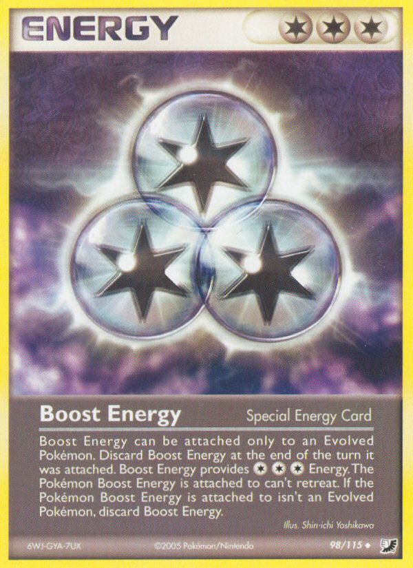 Boost Energy (98/115) [EX: Unseen Forces] | L.A. Mood Comics and Games