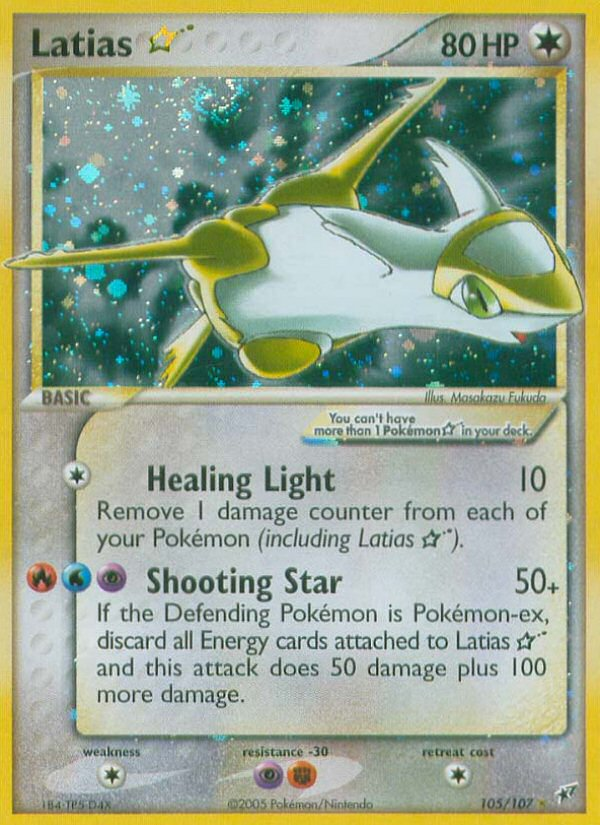 Latias Star (105/107) [EX: Deoxys] | L.A. Mood Comics and Games