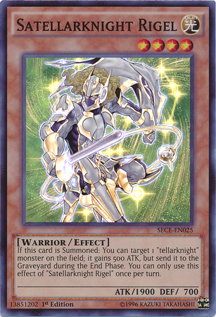 Satellarknight Rigel [SECE-EN025] Super Rare | L.A. Mood Comics and Games